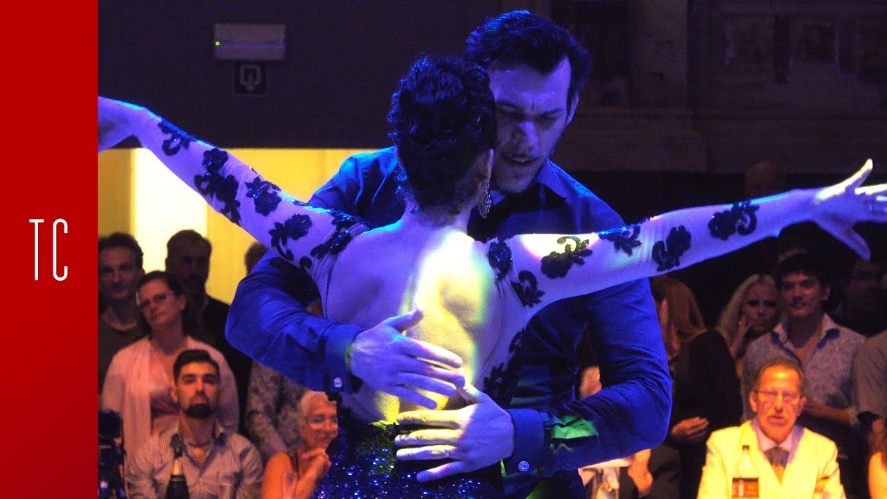 Tango/zamba: Valeria Maside y Anibal Lautaro, 8/6/2019, Antwerpen Tango Festival 3/3 (4 camera edit)