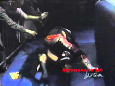 Stone Cold attack Bret Hart 2/3/97