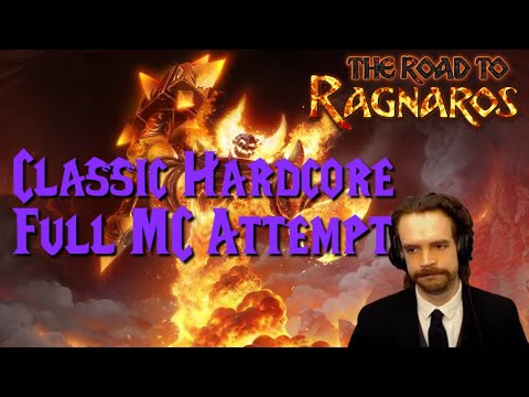 Hardcore Attempts FULL 10/10 Molten Core Clear | Death=Delete | Road to Ragnaros
