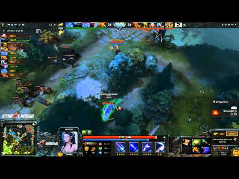 Na'Vi vs PR (Starladder IX Europe - Group Stage) [EPIC GAME]