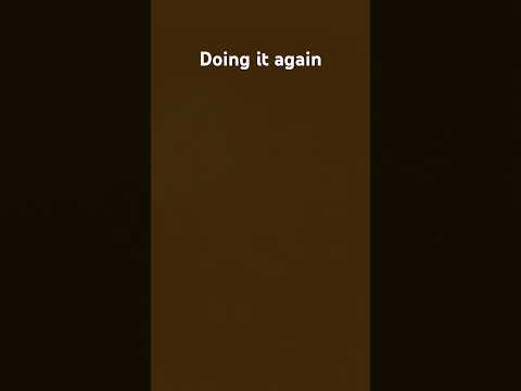 I’m doing it again