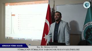 Türkçenin Türkçeye Yabancı Olmayan Kelimeleri