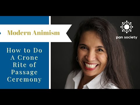 How To Do a Crone Rite of Passage Ceremony #crone #ritual #animism #animist