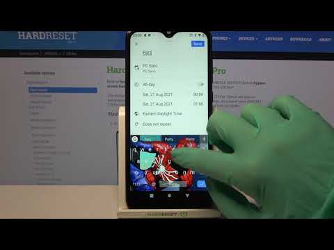 How to Add Reminder – Google Calendar App on OUKITEL C15 Pro