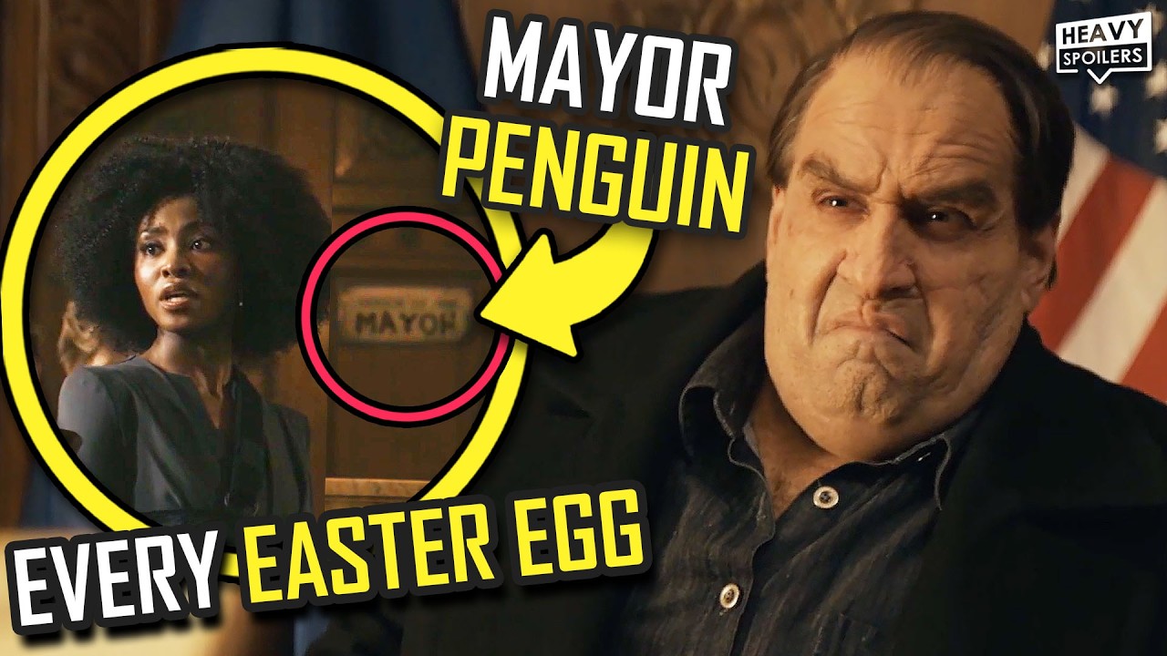 PENGUIN Ending Explained & Episode 8 Breakdown | Review, DC Batman Comic Easter Eggs & Theories