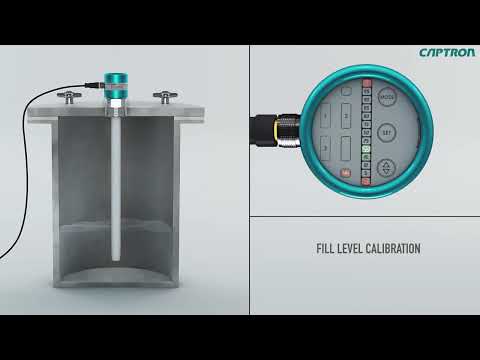 CAPTRON setup instruction level sensor VA 234