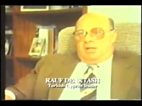 Denktash admits Turks initiated Cyprus intercommunal violence