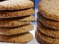 Easy To Make Crunchy Sesame Cookies