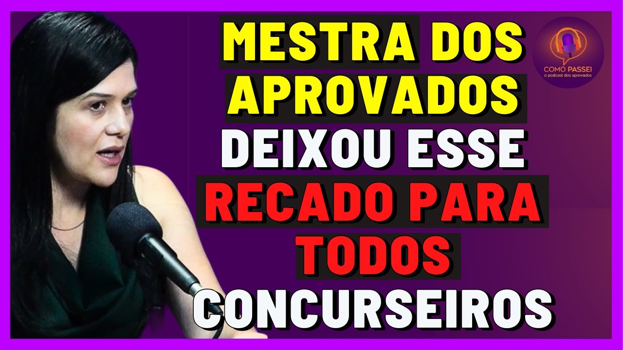 Aprovada em Muitos Concursos Públicos Deixou Esse Recado Para os Concurseiros de Plantão