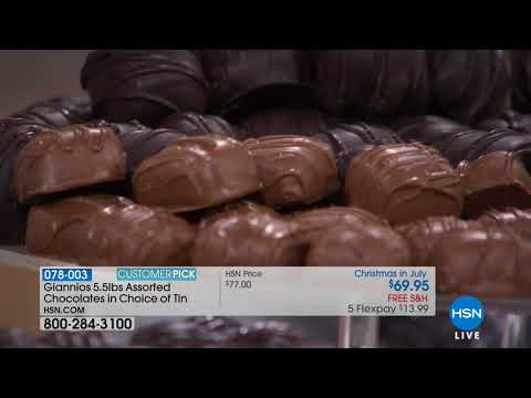 HSN | Christmas in July Holiday Treats featuring Giannios Gifts 07.18.2018 - 09 AM