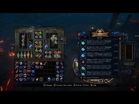 Path of Exile Lucky Card Gamble. Bottled Faith edition.