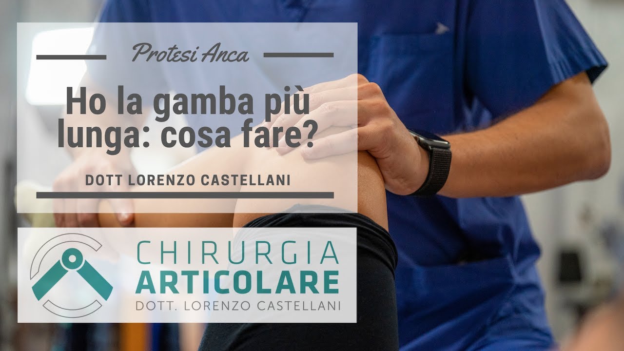 La mia gamba è troppo lunga: falso mito dopo intervento di protesi d'anca