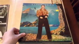 My Elton John Vinyl Record Collection