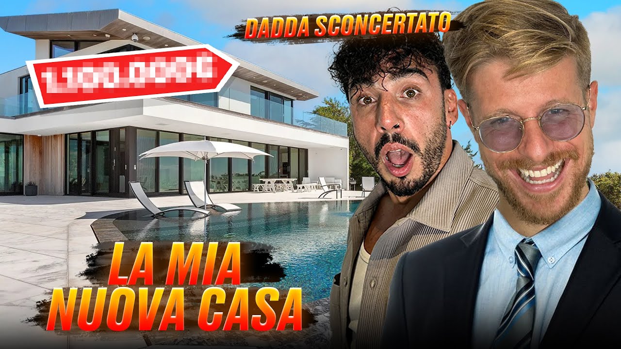 DADDA REAGISCE PER LA PRIMA VOLTA ALLA MIA NUOVA CASA E RIMANE SCONCERTATO - HOME TOUR COMPLETO!