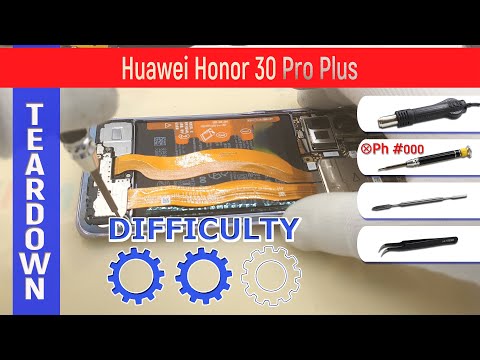 Huawei Honor 30 Pro Plus EBG-AN10 📱 Teardown Take apart Tutorial