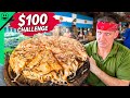 $100 Argentina Street Food Challenge!! They RUINED Pizza!!
