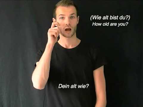 Gebärdensprachkurs (DGS) 4. "Zahlen"