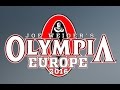 Mr Olympia Europe 2016 Competitor List