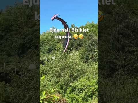 Ejderhalı bisiklet köprüsü🤣🤣 #bisiklet #ejderha