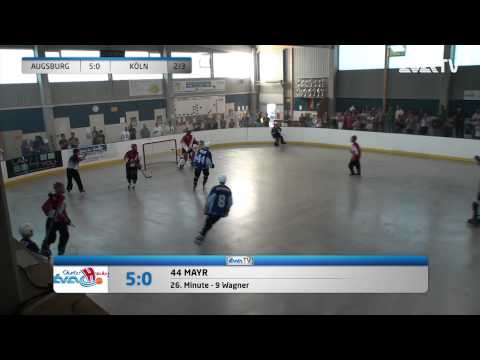 TVA TV | TV Augsburg - HC Köln-West Rheinos | ISHD Skaterhockey-Bundesliga 2012