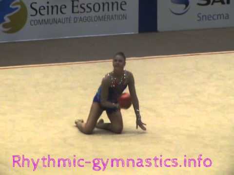 Alexandra Merkulova Ball AA World Cup Corbeil 2013