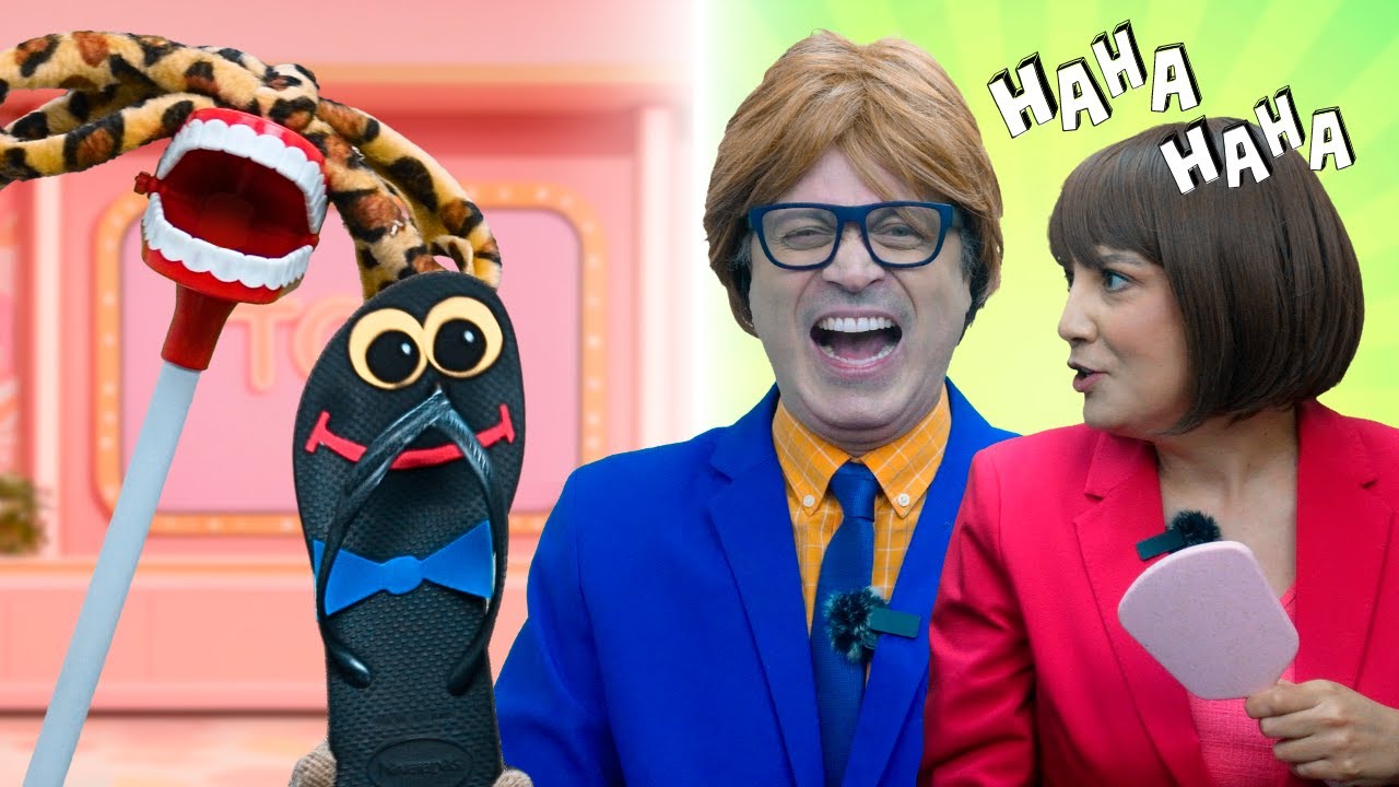 Dra. Boquinha e Dr. Chinelo - Gil e Cris News para crianças