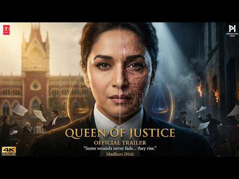 QUEEN OF JUSTICE : Trailer | Madhuri Dixit, Manoj Bajpayee, Rajkummar Rao | New Movies Trailers 2025