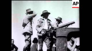 Australia's Great Emu War actually happened, and Australia lost to a bunch of birds.
In late 1932 there was concern that parts of Western Australia had too many emus. The military and local farmers were called in to manage the wildlife nuisance. Ten-thousand rounds of ammunition were used in the cull.
Unfortunately for the humans (and fortunately for the emus) multiple attempts to stop emus destroying crops were ultimately futile, and authorities moved towards a more successful form of emu control: fencing.