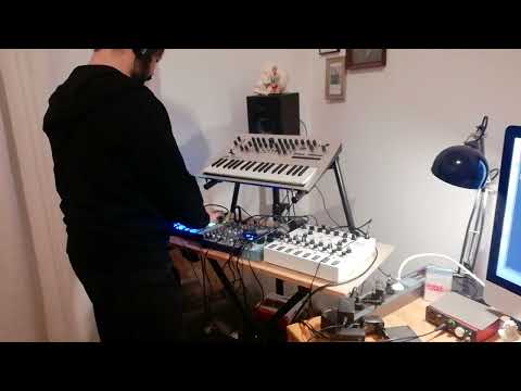 Pandemic Rehearsal (drone ambient noise music) (deluge+minilogue+lyra8)