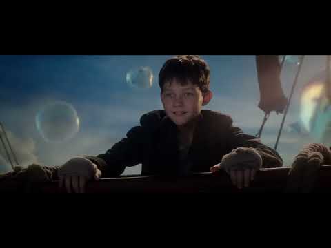 Trailer frame: Peter rising above the ship’s mast as the choir swells