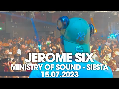 Jerome Six Live At Ministry Of Sound - Siesta - 15.07.2023