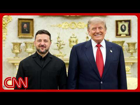 Zelensky describes 'good meeting' with Trump
