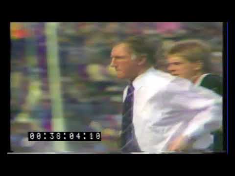 1985 Round 22 - Quarter Time - Raw Footage - Bob Skilton and Sandy Roberts discussion