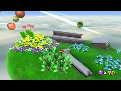 Super Mario Galaxy [100% Walkthrough] - Part 9: The Galactic Garden