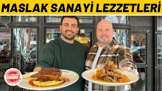 MASLAK SANAYİ LEZZETLERİ 🚘 (Türkiye'nin en lezzetli sanayisi) - Ayaküs