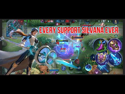 Every Support Silvana ever | Roam Silvana be like ~ MLBB