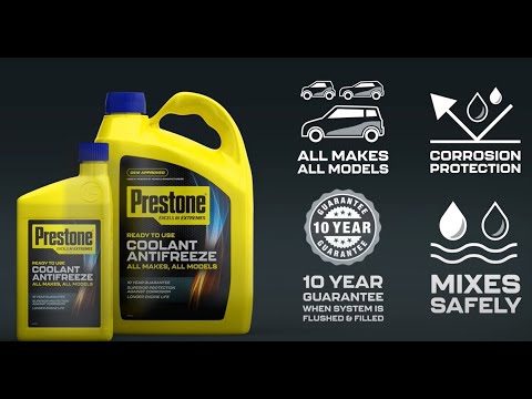 Prestone Car Coolant | Prestone Car Anti-Freeze | Suitable for ALL makes and ALL models of car