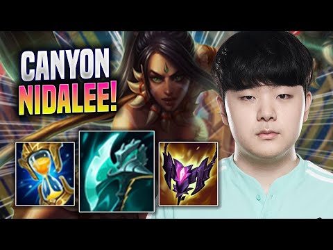 CANYON IS A GOD WITH NIDALEE! - DK Canyon Plays Nidalee JUNGLE vs Viego! | Season 2022