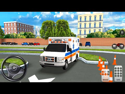 City Car Driving & Parking Garage #9 Ambulance Ride! Android gameplay