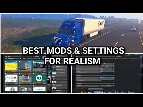 Best MODS For Realistic Driving In American Truck Simulator