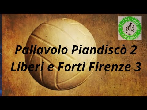 6^ Giornata Campionato B2 - Pallavolo Piandiscò vs Liberi e Forti Firenze