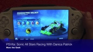 PSVita - Sonic All Stars Racing Transformed With Danica Patrick