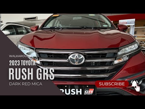 2023 TOYOTA RUSH GR SPORT | DARK RED MICA METALLIC