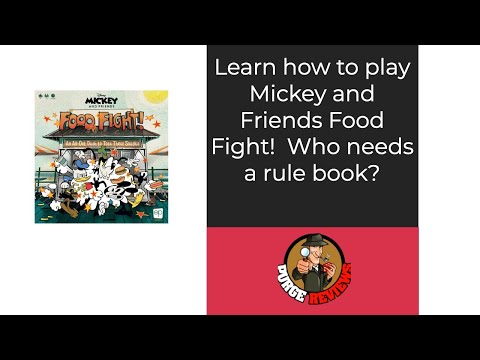 The Purge: # 3885 Mickey and Friends: Food Fight: Skip the Rules and Learn How to Play
