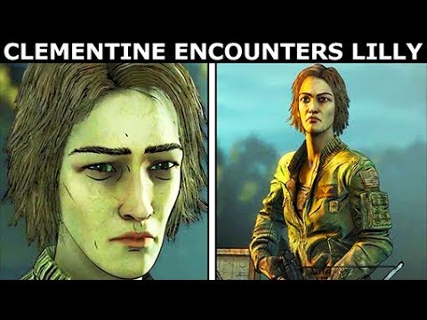 Clementine Encounters Lilly At The Pier - The Walking Dead Final Season 4 Episode 4: Take Us Back