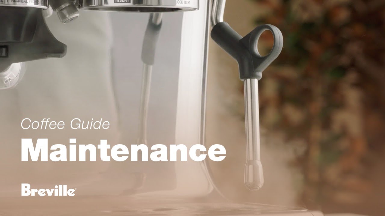 Cleaning and unblocking the steam wand