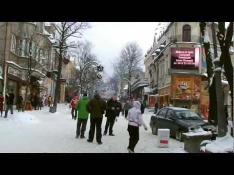 Zakopane - Krupówki Przed PŚ W Skokach Narciarskich 11/01/2013 Part 2