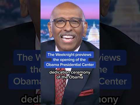 The Weeknight previews the Obama Presidential Center dedication