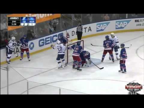 Tampa Bay Lightning at New York Rangers   01\14\2014
