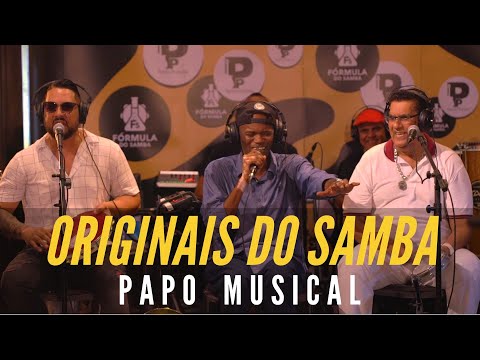 ORIGINAIS DO SAMBA E RAPPIN' HOOD AO VIVO NA CASA FÓRMULA DO SAMBA - PROGRAMA PAPO MUSICAL #1